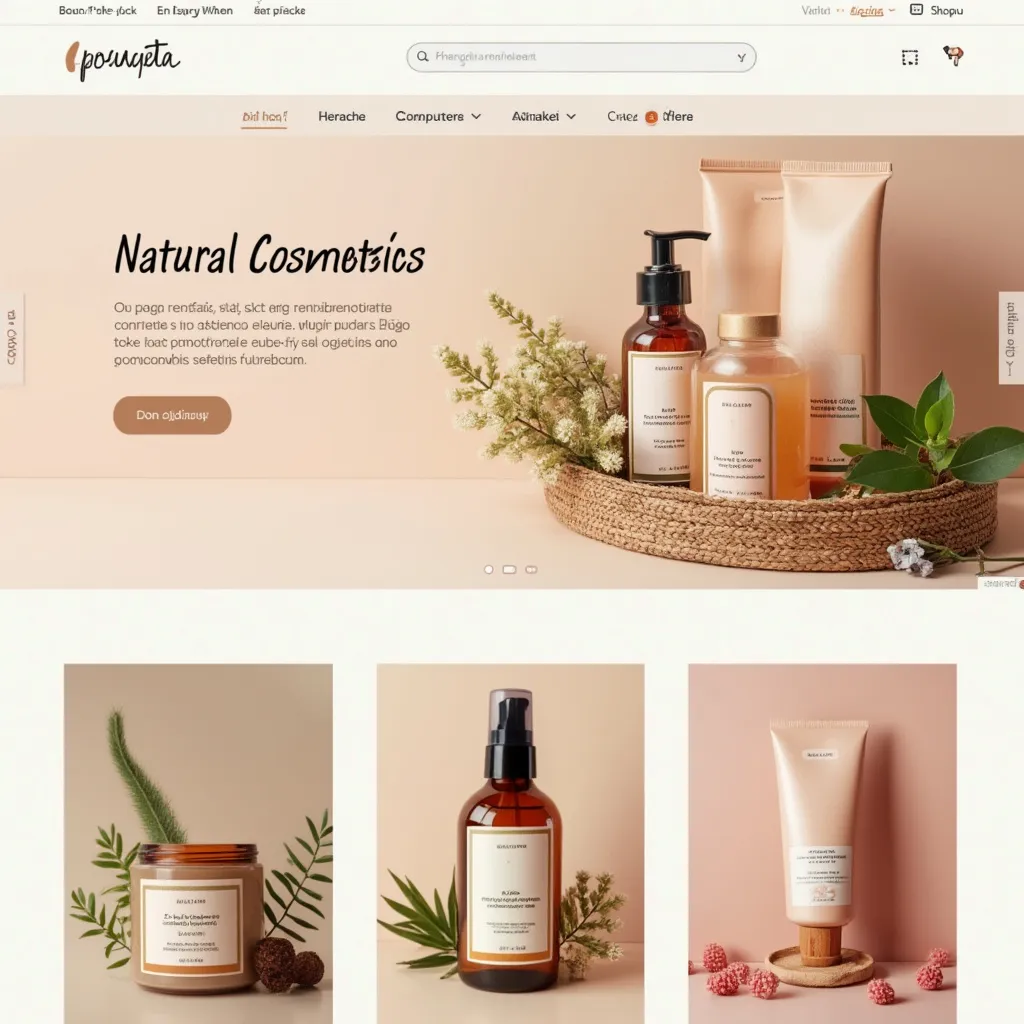 E-shop s přírodní kosmetikou